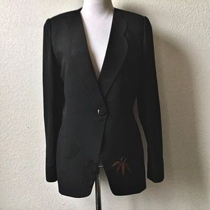 Tailored Brocade Blazer